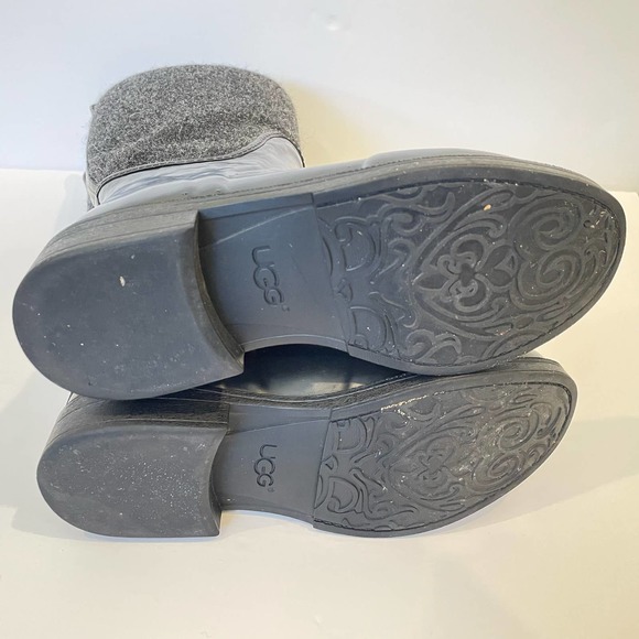 UGG Reignfall rain boot black gray 7 - Picture 8 of 9